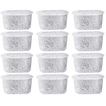 12 NISPIRA Replacement Activated Charcoal Water Filters for Cuisinart Coffee Mac - £16.43 GBP
