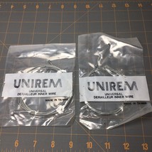 Lot of 2 Universal Derailleur Inner Wire 65&quot; Long Vintage Bicycle Part U... - £11.17 GBP