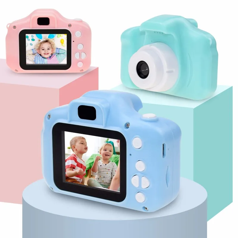 Mini Cartoon Photo Camera Toys 2 Inch HD Screen Childrens Digital Camera Video - £16.16 GBP+