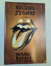 Lot of 3 The Rolling Stones Bridges to Babylon World Tour 1997 Merch Cat... - $9.89