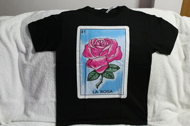 La Rosa The Rose Loteria Lottery Mexico Mexican Funny Number 41 T-SHIRT Shirt - £8.99 GBP