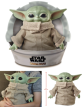 Grogu Plush Baby Yoda Star Wars Mandalorian Stuffed Animal Mattel 11&quot; NEW - $44.01