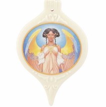 Thomas Blackshear Angel Of Grace Ornament Ebony Visions Lenox Christmas Rare NEW - £31.97 GBP