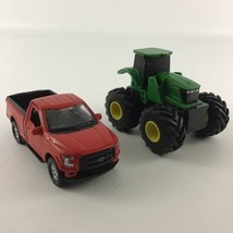 ERTL John Deere Tractor Farm Vehicle Welly Ford F-150 Regular Cab Red Truck Toy - $27.67