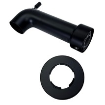 Moen 3346BL Cia 6-1/2&quot; Integrated Diverter Tub Spout - Matte Black - $1,362.33 MXN