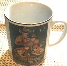 Boy Scouts Of America 75th Anniversary 1910-1985 Coffee Tea Mug Cup - £14.94 GBP