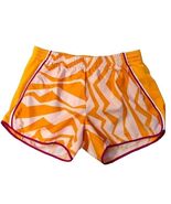 Nike Dri-Fit Women’s Running Shorts M Orange Pink Geometric Athletic - $258.26 MXN
