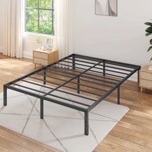 King 16-inch Heavy Duty Metal Bed Frame with 3,500 lbs Weight Capacity - £183.62 GBP
