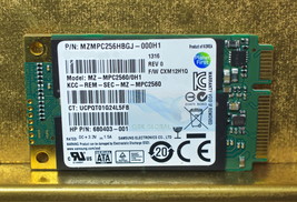 SAMSUNG MZMPC256HBGJ-000H1 256GB mSATA SSD MZ-MPC2560/0H1 HP P/N 680403-001 - £71.04 GBP