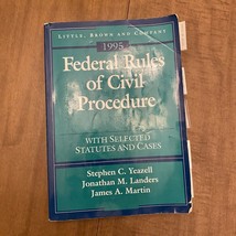 Federal Rules of Civil Procedure With Selected Statutes and Other Materi... - $10.80