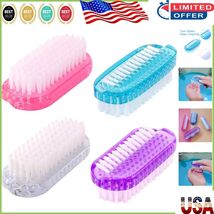 Ergonomic Two-Sided Nail Brush Set - Cleaning Tool for Home &amp; Travel, 4 PCS - $350.61 MXN