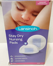 Lansinoh Stay Dry Nursing Pads 100 Pads New In Box - $10.62
