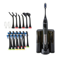 Pursonic Black Rechargeable Electric Toothbrush with Bonus Value Pack - £73.88 GBP