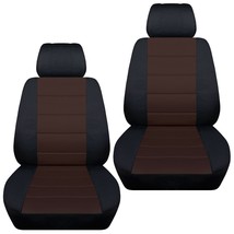 Front set car seat covers fits 2002-2020 Honda Pilot    black and brown - £50.70 GBP+