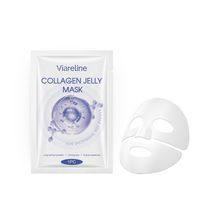 Viareline Collagen Jelly Face Mask, Hydrating &amp; Skin-Smoothing Sheet Mas... - $23.90
