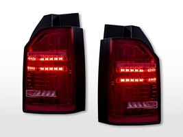 FK Pair LED Light Bar Rear Lights Dynamic Wing Doors VW Transporter T6 2... - $487.68