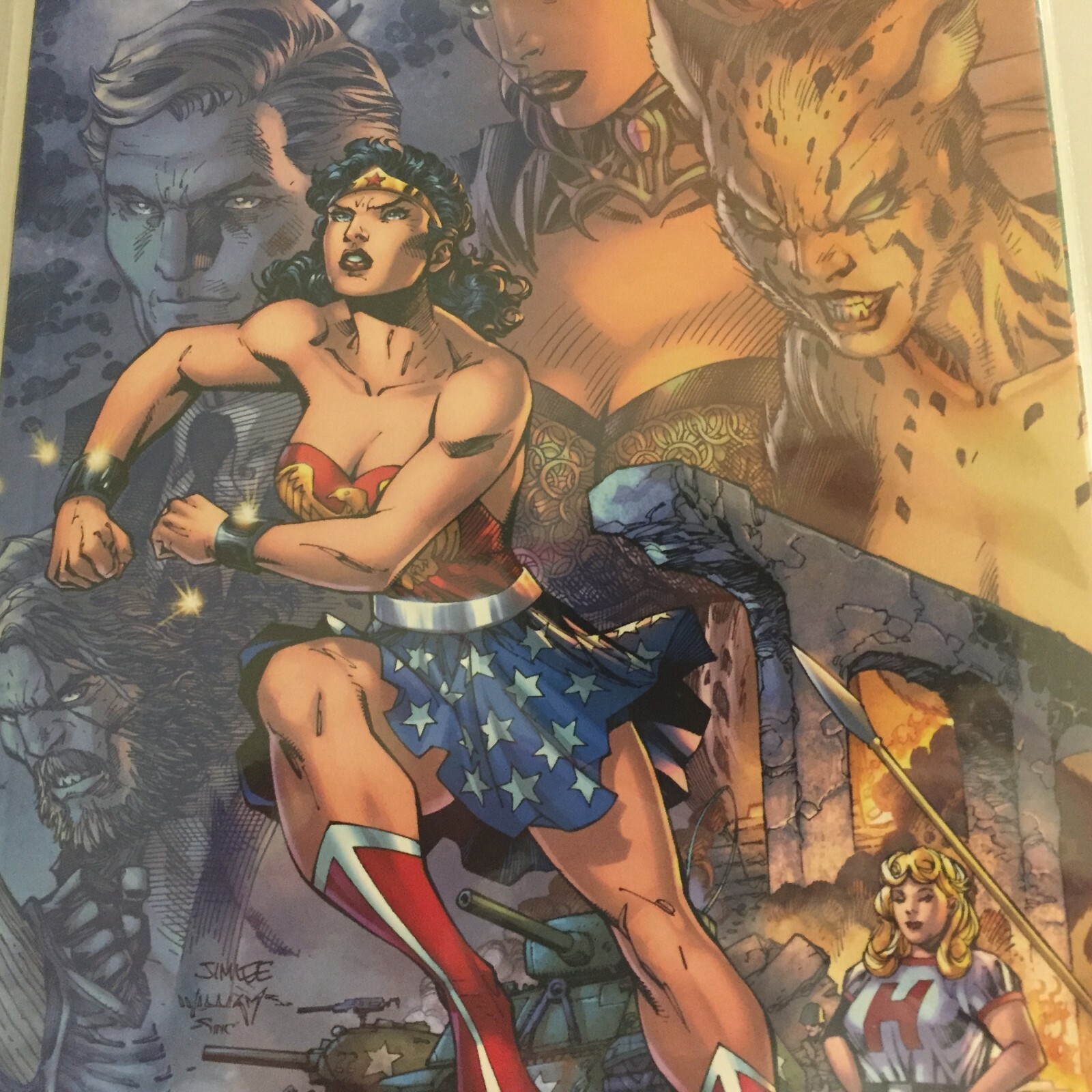 2020 DC Comics Wonder Woman #750 Jim Lee Torpedo Comics Variant Cover A Item image 2
