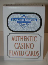 BOULDER STATION - HOTEL * CASINO - AUTHENTIC CASINO PLAYED CARDS - $10.00