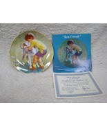 Viletta China Carefree Days Series Plate #2 &quot;Best Friends&quot; Artist Thornt... - $10.95