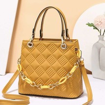 Large Fashion Bag Elegant Large Capacity Women&#39;s Bucket Bag Chain Shoulder Cross - £34.37 GBP