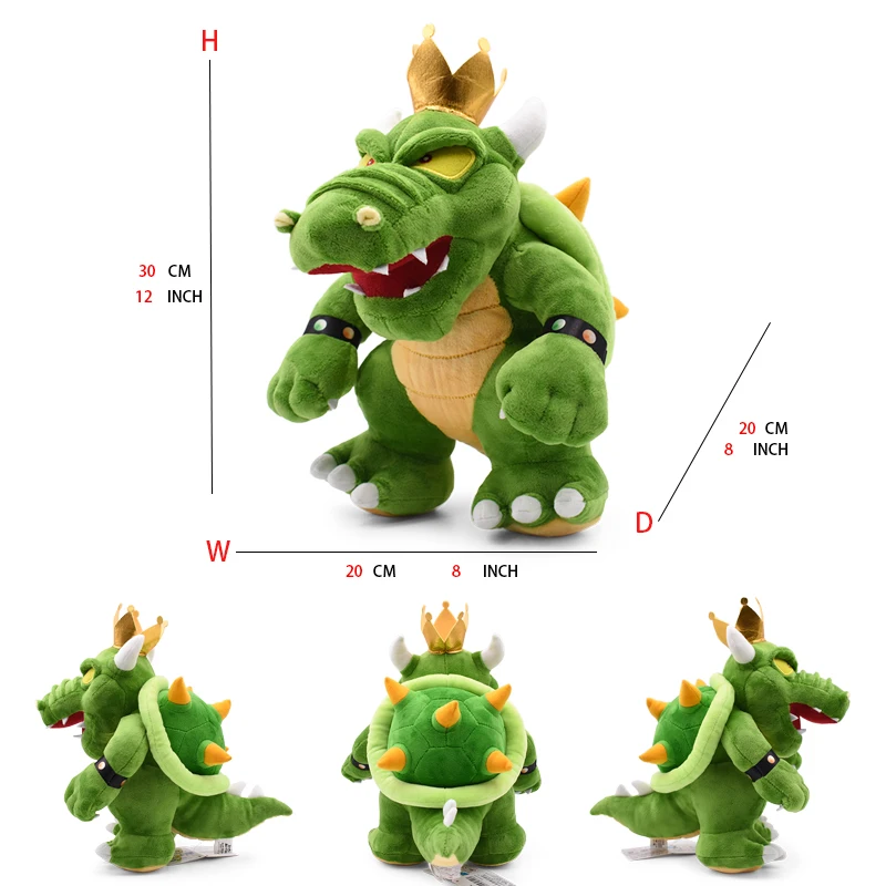 Green Bowser – Plush Bring Home This Iconic Pokémon - £23.44 GBP