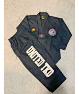 MAD KID'S MARTIAL ARTS UNIFORM TAE KWON DO 3 belts included - $9.89