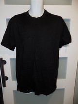 The North Face Solid Black Standard Fit Crew Neck SS T-Shirt Size M Men&#39;s - £14.50 GBP