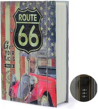 Book Safe Password Lock - Route 66 - £12.54 GBP