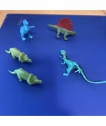 Dinosaurs Mixed Toy Lot (5) of Plastic Figures Prehistoric Dinos Educati... - €9,16 EUR