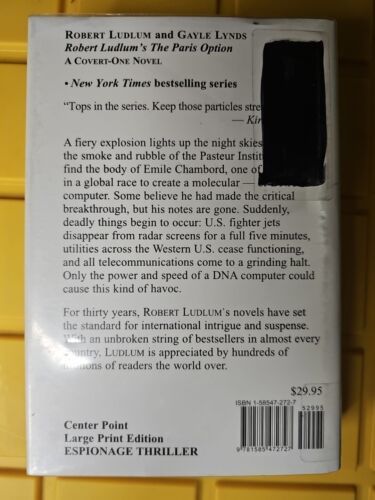Robert Ludlum Lot Hardcover Prometheus Deception Sigma Protocol Paris Option Item image 6