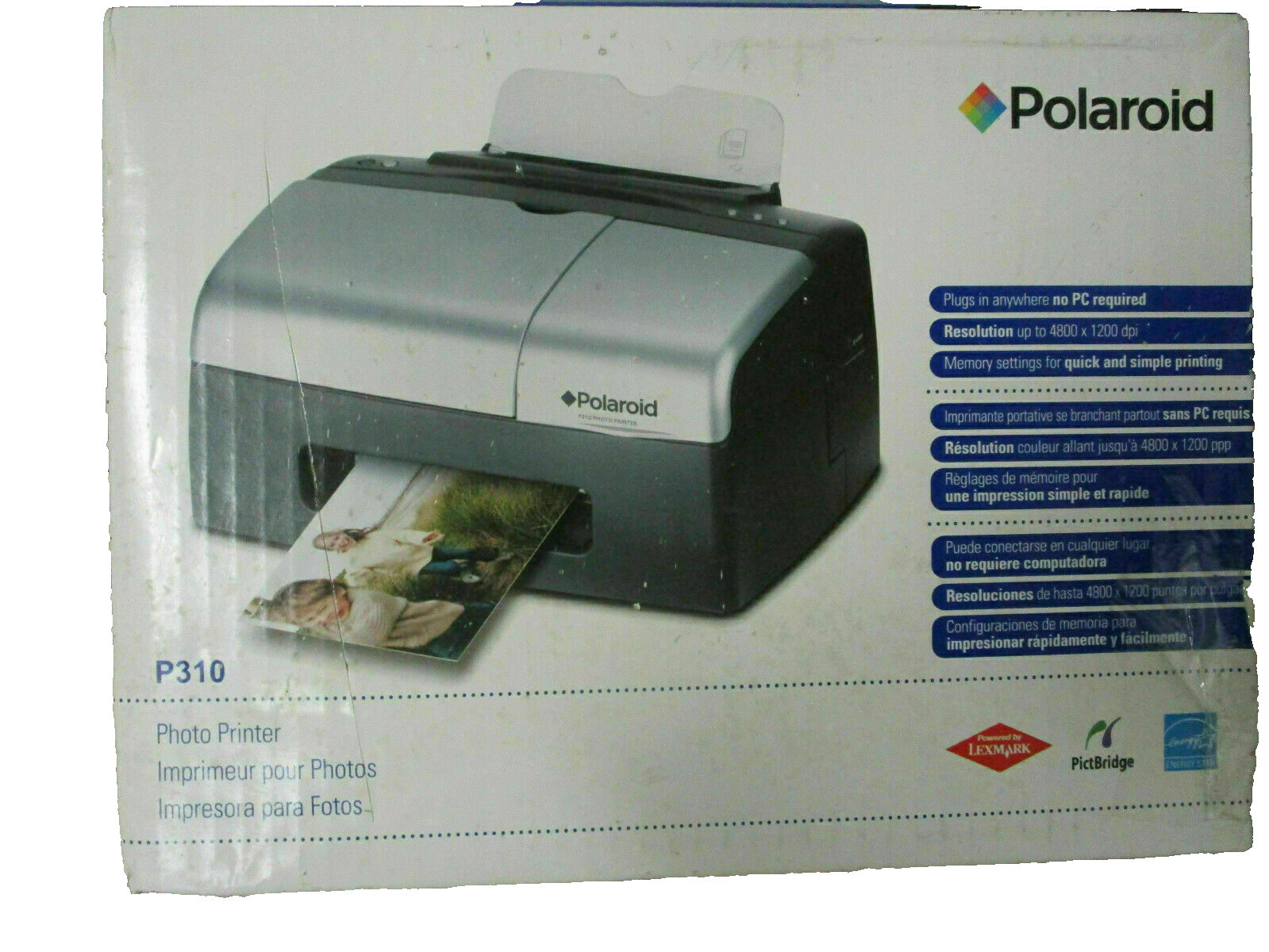 Polaroid P310 Color  Photo Printer 4800 x 1200 dpi No PC Required - $115.99