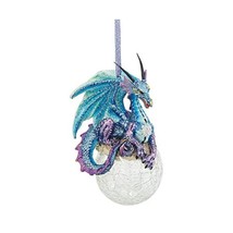 Design Toscano QS292913 Frost the Gothic Dragon 2013 Holiday Ornament  - £17.53 GBP