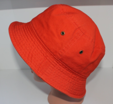 Gelante 100% Cotton Packable Fishing Hunting Summer Orange Bucket Cap Ha... - $9.99