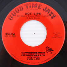 Firehouse Five Plus Two – Hot Lips / Flamin&#39; Mamie - 7&quot; Vinyl 45rpm Record 45102 - $9.99