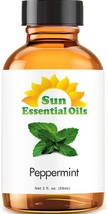 Sun Essential Oils 2oz - Peppermint Essential Oil - 2 Fluid Ounces - £11.17 GBP