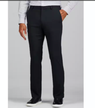 Jos A Bank Traveler Motion Tailored Fit Chinos for Men, Size 46x30, Blac... - $37.39