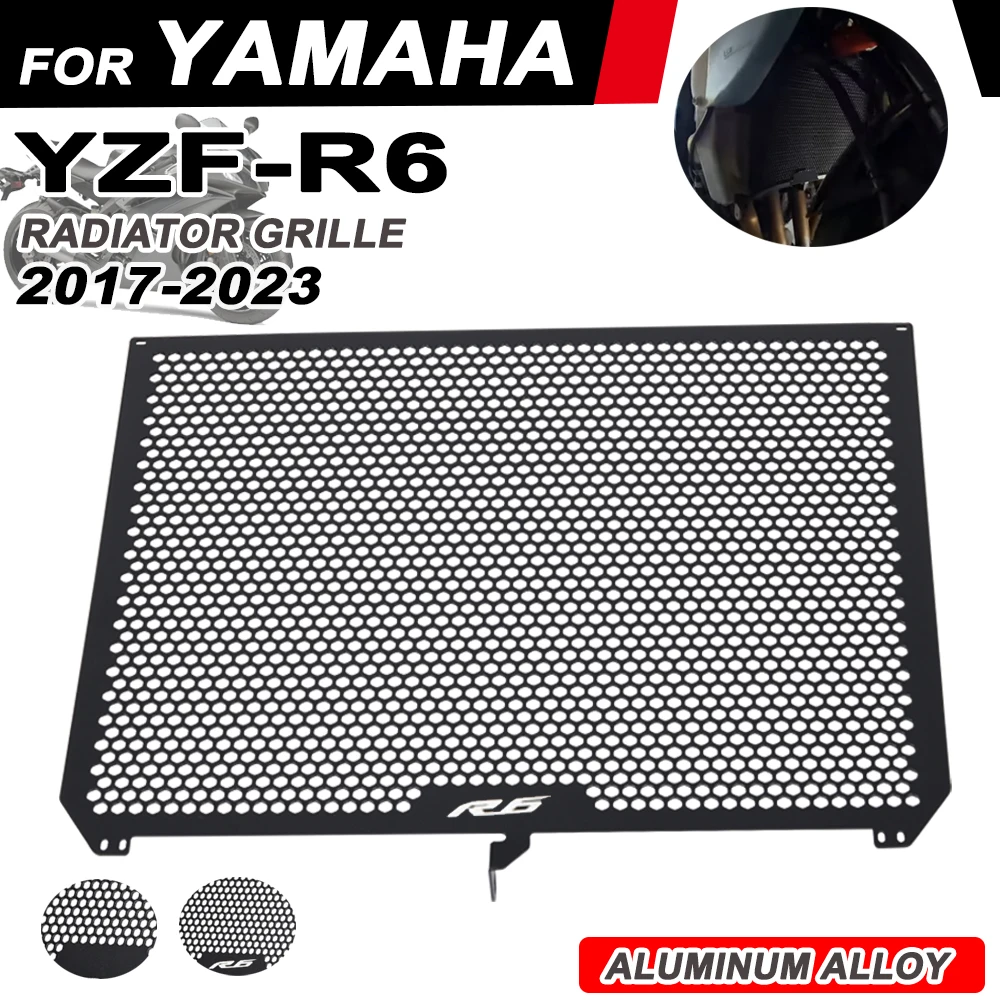 Radiator guard for yamaha yzf r6 yzfr6 yzf r6 2017 2018 2019 2020 2021 2022 2023 thumb200