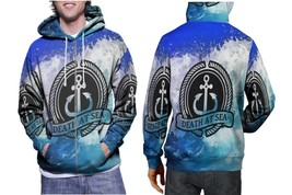 Death At Sea Sky  Men&#39;s Full-Print Sublimation Zipper Hoodie - $46.47 CAD