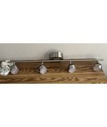 Hampton Bay Pratford 2.6 Ft 4-Light Brushed Nickel LED Fixed Track Light... - $34.59 CAD