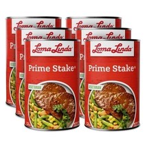 Loma Linda - Prime Stakes (47 oz.) (6 Pack) - Plant Based - Vegetarian - £91.91 GBP