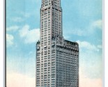 Woolworth Building New York CIty NY NYC UNP DB Postcard U20 - $2.63