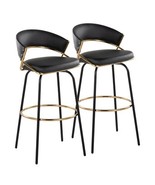 Gold Barstools - Set of 2 - $7,722.53 MXN