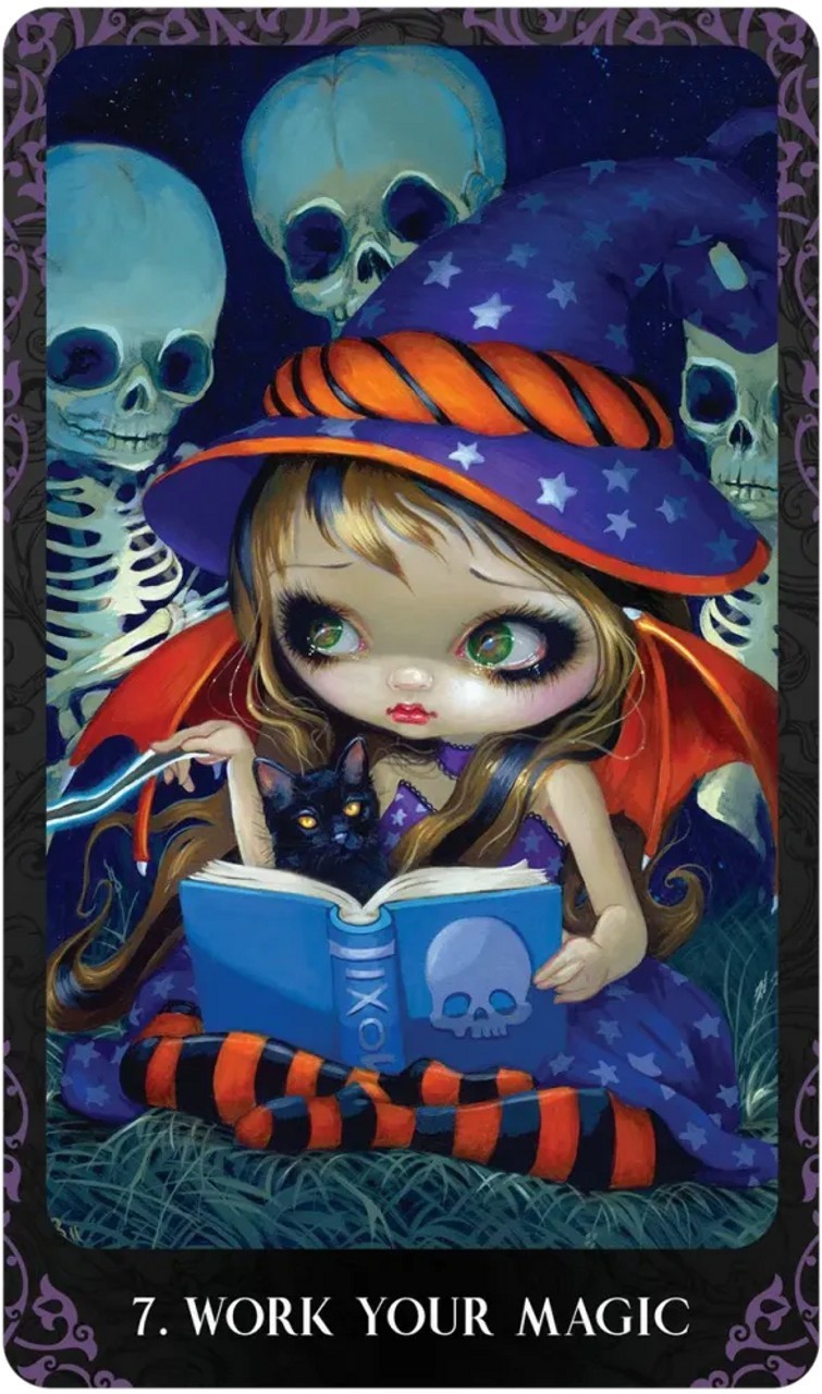 Strangeling Halloween Forever Jasmine Becket-Griffith Oracle Cards and Guidebook Item image 3