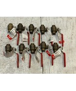 10 Qty of ProLine 1/2&quot; Brass Packing Gland Ball Valve 107-843NL (10 Qty) - €99,04 EUR