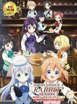 Is the Order a Rabbit? Season 3 VOL.1 - 12 End + The Movie Eng Sub SHIP FROM USA - £19.67 GBP
