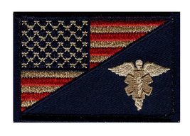 EMT USA Distressed Flag Medic EMS Tactical Hook Patch by Miltacusa (MF2) - £7.17 GBP