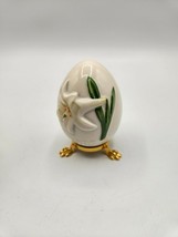 Goebel 1985 8th Edition Annual Easter Egg Easter Lily New in Box - £3.91 GBP