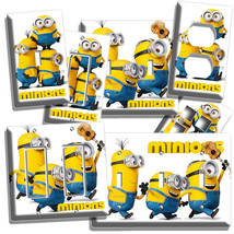 Kevin Stuart Bob Despicable Me Minions Light Switch Outlet Plates Kids Bedroom - $11.99+