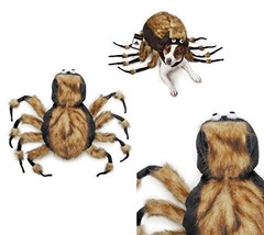 Zack &amp; Zoey Fuzzy Tarantula Spider Dog Costume Dress Your Pup As Your Favorite A - £28.28 GBP