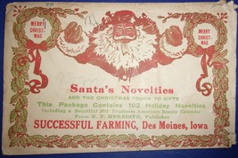 Victorian Santa’s Novelties Envelope 1915 - £5.49 GBP